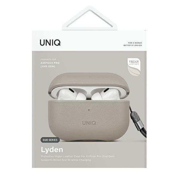 UNIQ Lyden DS AirPods Pro 2 Gen(2022/2023) Case Beige-green/ivory-lichen Green