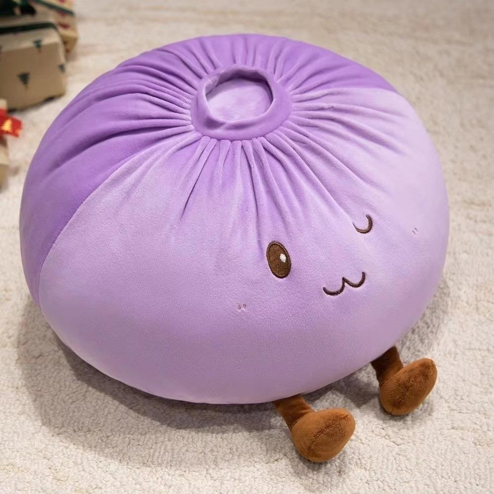 Super Soft Bun Plush Doll Fluffy Comfortable Dumpling Plush Toy Reduce Ppressure