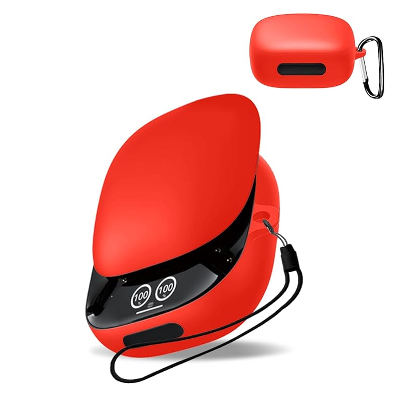 

For Anker Soundcore Liberty 4 Pro for case cover [KONXISA] Wireless earphones silicon material easy to wear Shockproof waterproof dustproof Washable