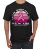 Cancer Messed With the Wrong Girl Awareness Mens T- Shirt