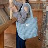 Japanese Cloud Bubble Flower Canvas Shoulder Bag for Female Students