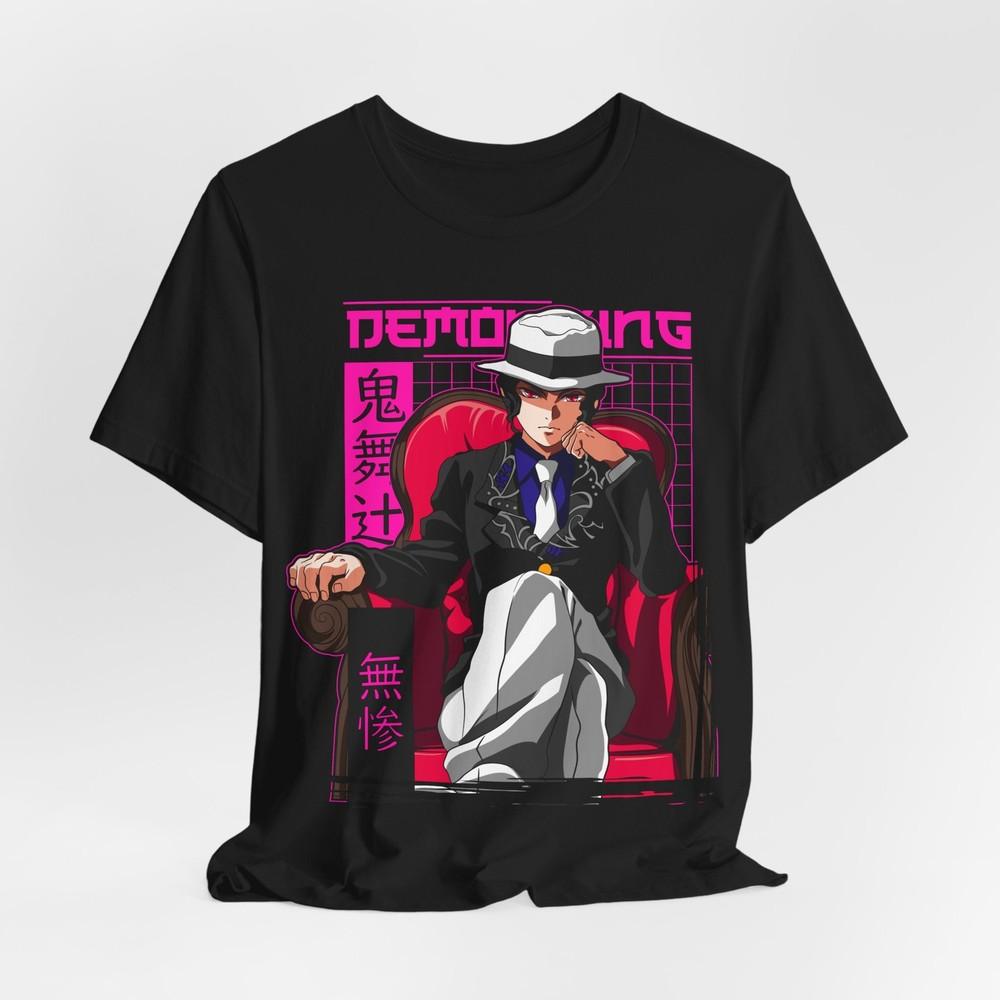 Unisex Short Sleeve Graphic T-Shirt Tee Tops - Anime Style, Casual Wear, Gift for Fans,
