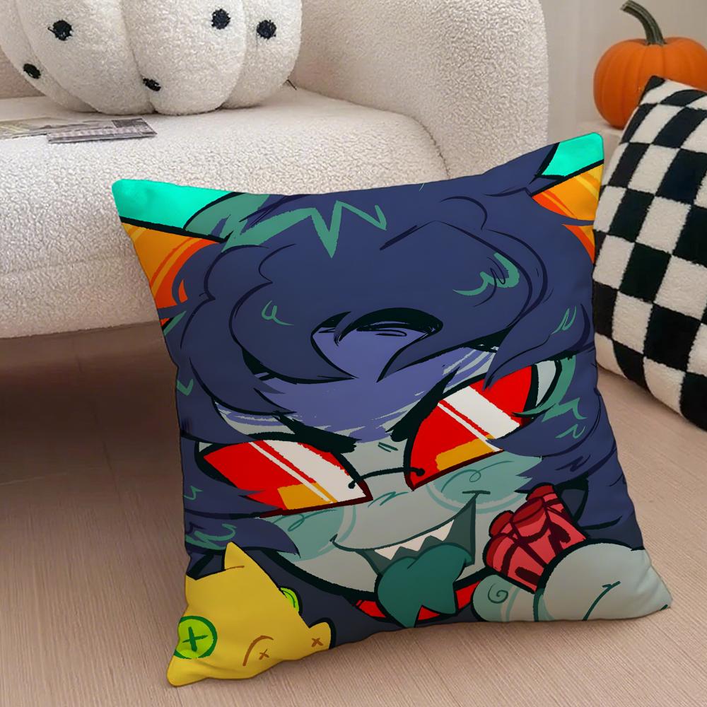 H-Homestuck Cushion Cover Linen Pillow Case Soft Breathable Protective Couch Room Decoration