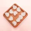 50Pcs DIY Accessories Handmade For Heart Shape Jewelry Making Transparent Frosted Acrylic Beads Earrings Hair Jewelry Bracelet Necklace Charms