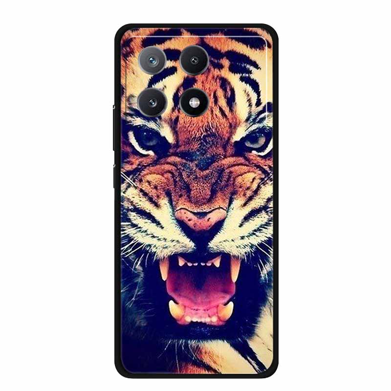 For Xiaomi Poco F8 Pro Case PocoF8 Pro TPU Cover Soft Silicone Funda Phone Case For Poco F8 Pro Case Lion Wolf Shockproof Coque