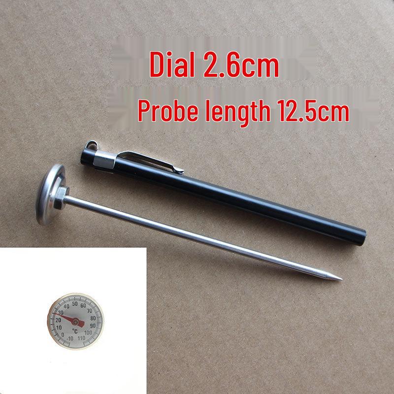 Stainless Steel Kitchen BBQ Milk Coffee Water Thermometer Probe