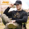 Jeep Men's Fleece-Lined Long Sleeve T-Shirt