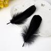 50Pcs Color Full Soft Big Floating Feather Goose Feather Diy Color Feather Headdress Craft Decorative Material