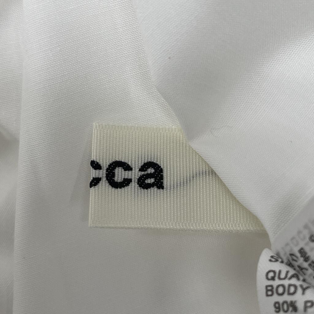 ZUCCa 25 Year Old ZU53FH074 White Zucca Ladder Lace Embroidered Dress dress M whiteUsed