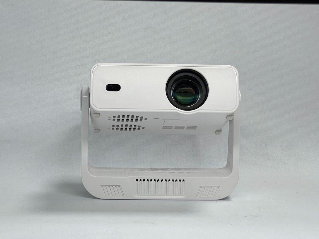 Upgraded HD Mini Projector with 230 ANSI, Android OS, Smart Gimbal Speaker, WiFi