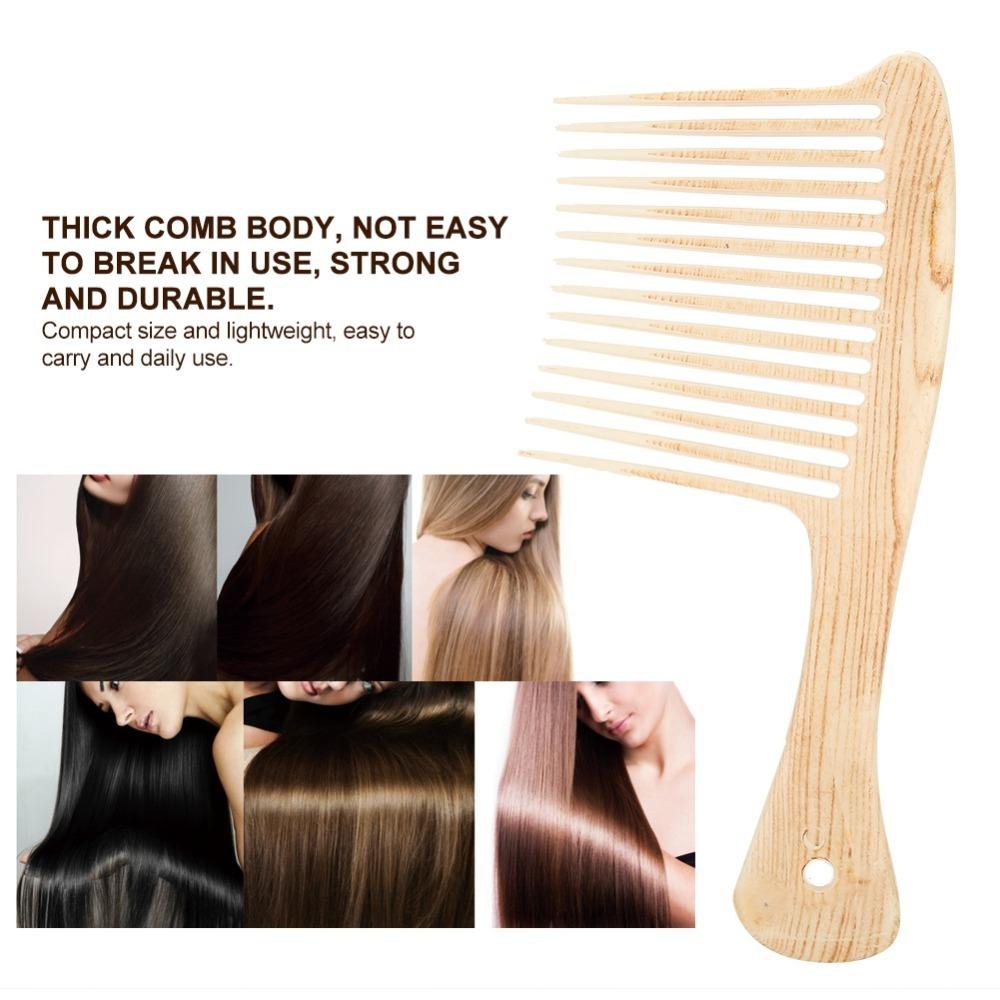 Multi-functional Oil Hair Comb Ergonomic Handle Hairstyle Comb Large Comb For Styling