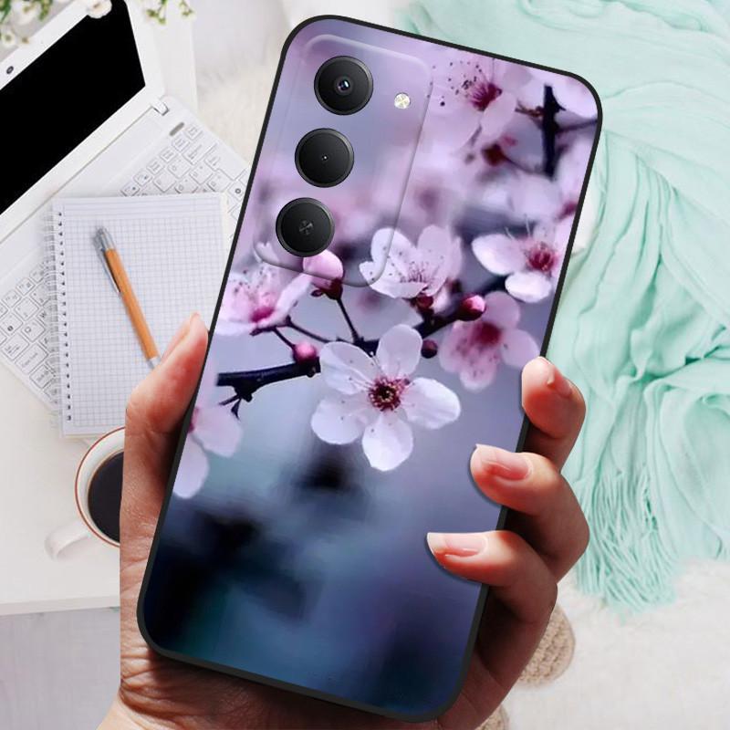 Xiaomi Redmi 15 4G Kılıfı Aslan Kurt Silikon Yumuşak Arka Kapak Xiaomi Redmi15 5G Telefon Kılıfı İçin Redmi 15 2025 Koruyucu Kabuk