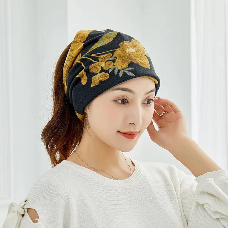 Cold-Proof Convertible Scarf Pullover: Imitation Cashmere Neck Cover & Hat for Autumn/Winter - Unisex Knitted Twist Design