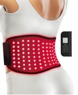 Rechargeable Red Light Therapy Belt - 120 LED Beads, 660nm & 850nm Dual Wavelength, 1800mAh Battery, Full Body Pain Relief