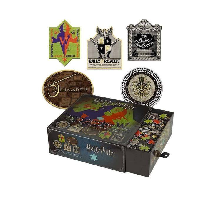 Noble Collection - Harry Potter - Puzzle Diagon Alley Shop Signs