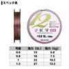 Daiwa UVF Kouga Sensor 12 Braid PE 5 Colors Color EX+Si Line, 0.8, 200m, (with Markings)