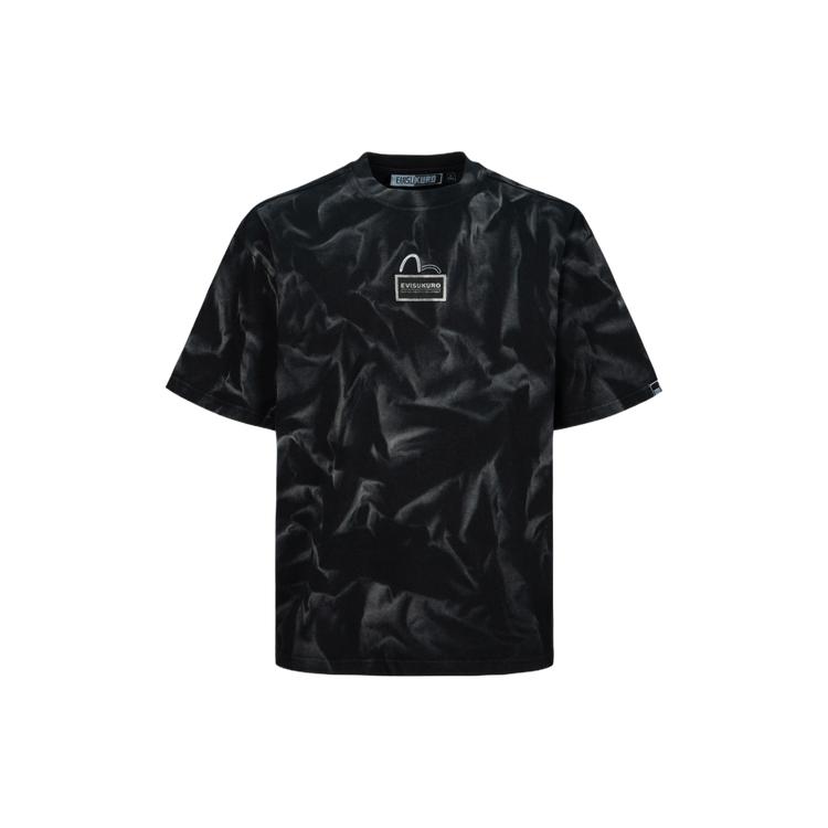 Evisu T-Shirts Men's Crew Neck Moderate Straight Fit 2ESGNM4TS5144LFCT
