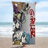 Gorillaz Print Beach Towel, Large Soft Quick Dry Towel for Beach Camping Swimming
