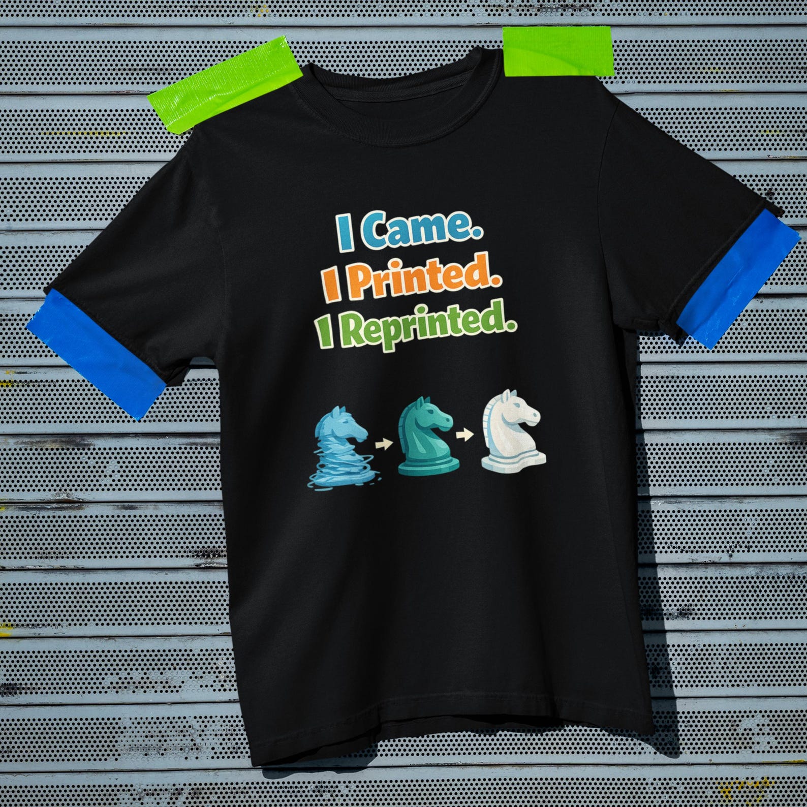 I Came I Printed I Reprinted Shirt | Funny 3D Printing T-Shirt | Maker Gift S