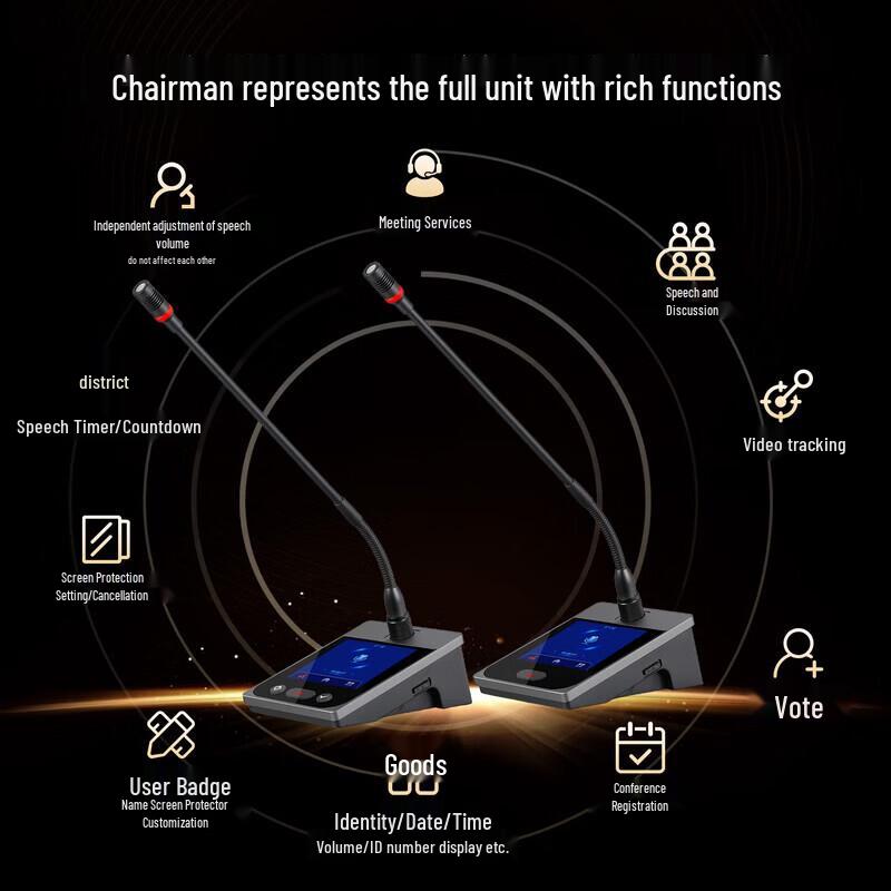 Great Wall HL 525Ce Digital Gooseneck Conference Microphone (CN Version)