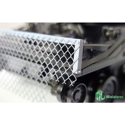 MJ Miniatures 1/35 Scale Modern U.S. Army M551 Sheridan RPG Protection Wire Net Shield Plastic Model Kit Parts MJEZ35007