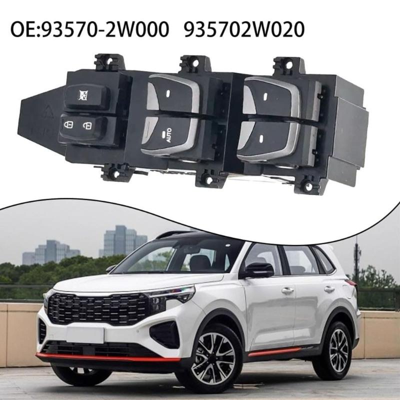 Automotive Accessory Car Power Window Switch 93570-2W000 Replacement Glass Control Switch for IX45 DM 2013-2018