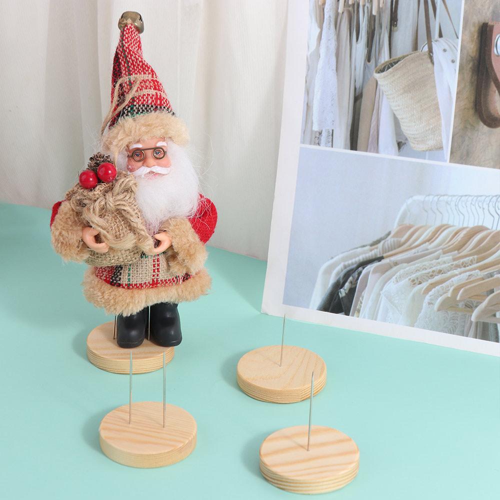 Wooden Display Rack Display Support Display Base Handicraft Crochet Doll Base  Doll Display