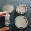 4Pcs Chrome Car Wheel Center Cap Tyre Rim Hub Caps Cover ABS 65mm (in 56mm)