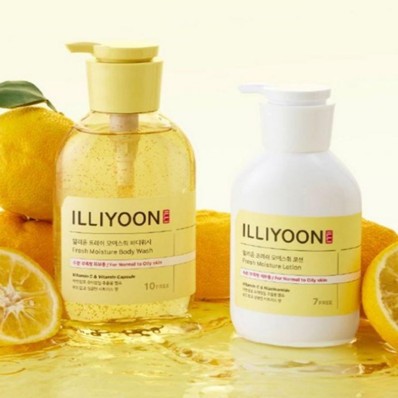 Citrus Hydrating Refreshing Body Lotion Korean K-Beauty Daily Moisture Body Lotion 350ml