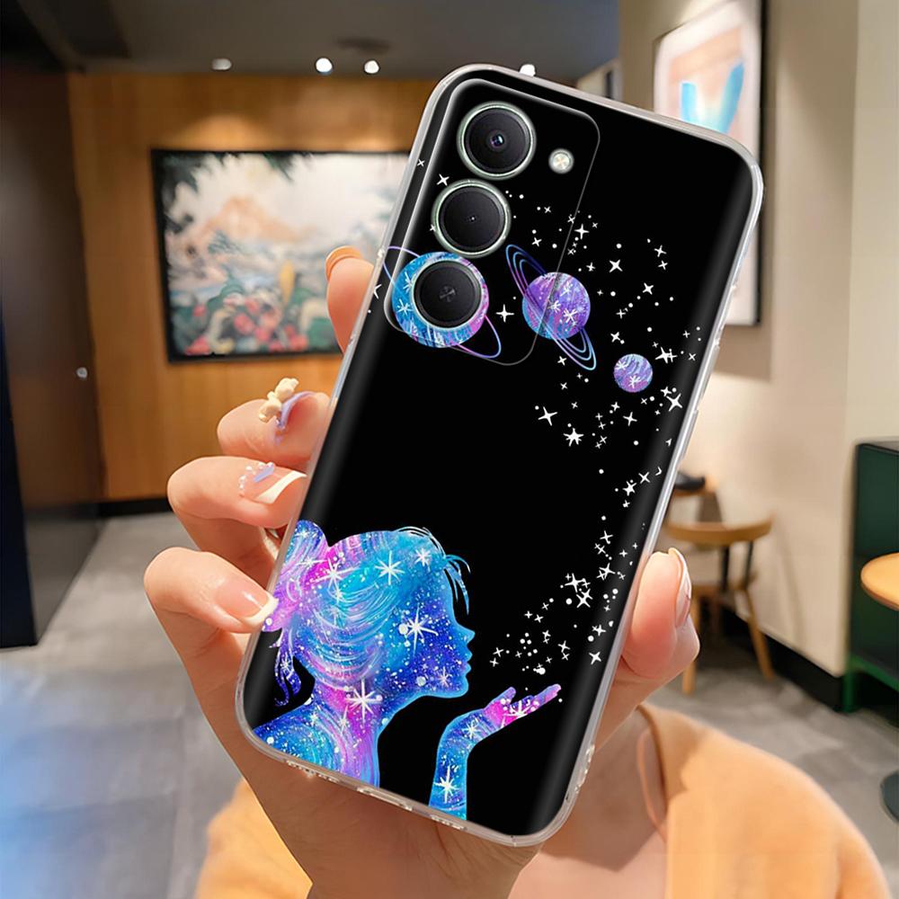 For Xiaomi Redmi 15 4G Phone Cases Redmi15 Fashion Shell Soft Clear Silicone Camera Protection Back Cover For Redmi 15 5G Funda