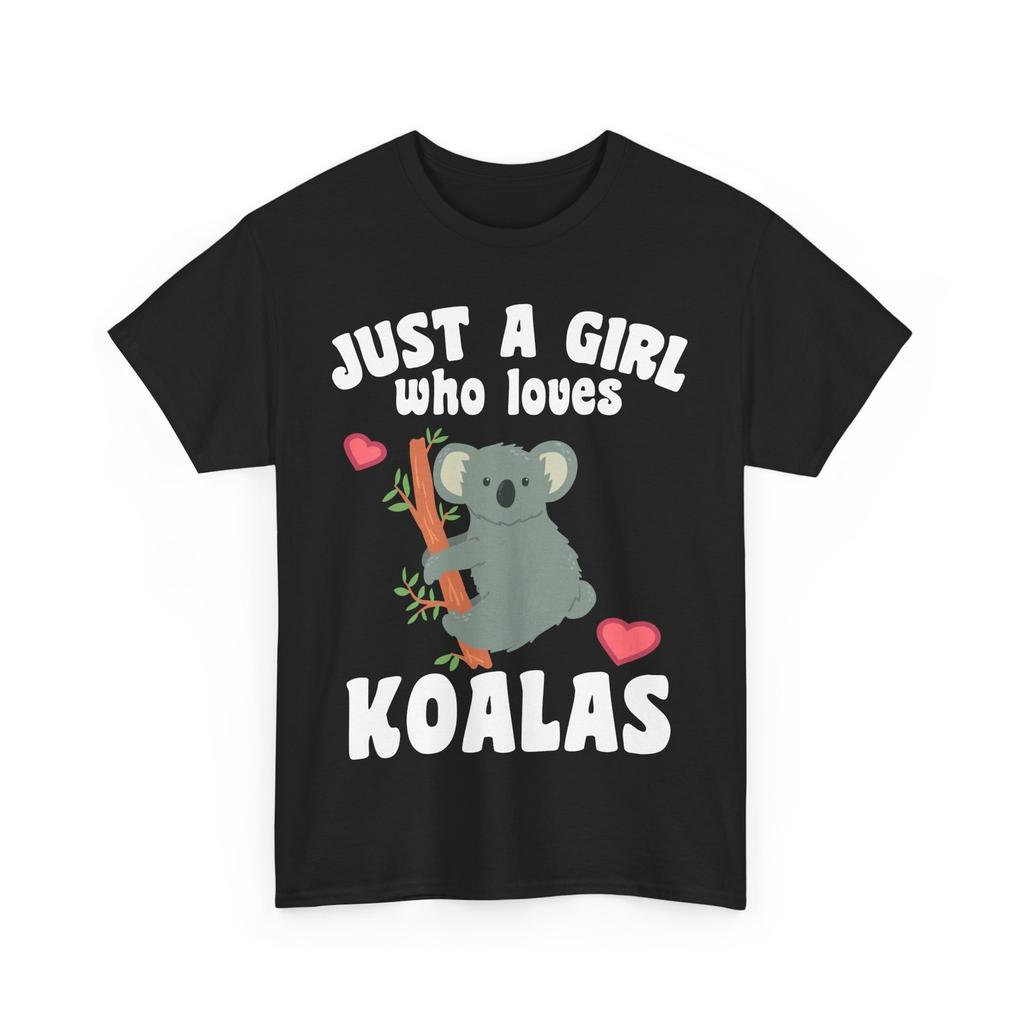 Just A Girl Who Loves Koalas T-Shirt, Koalas Animals Lovers Women Girls Shirt