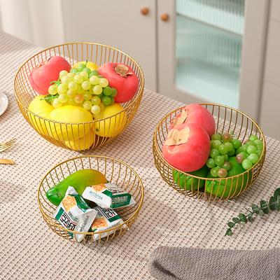 Wohnzimmer Desktop Snacks Snacks Süßigkeiten Net Red Licht Luxus Kreativer Haushalt Obstteller
