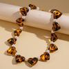 Elegant Acrylic Glass Beaded Pearl Necklace for Women – Versatile and Sophisticated Accessory