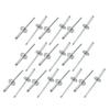Blind Rivets Aluminum Silver Tone Pop Rivets 0.13 X 0.6 Inches (3.2 X 16 Mm), Pack of 20