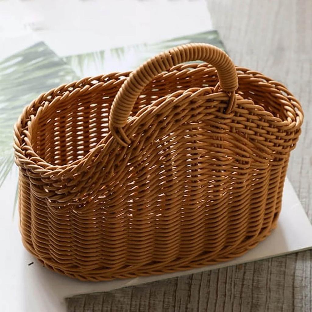 This Hand-woven Storage Basket Not Serves As Home Decoration, But Also Provides Ample Storage Space, Which Is Both Beautiful And Practical.