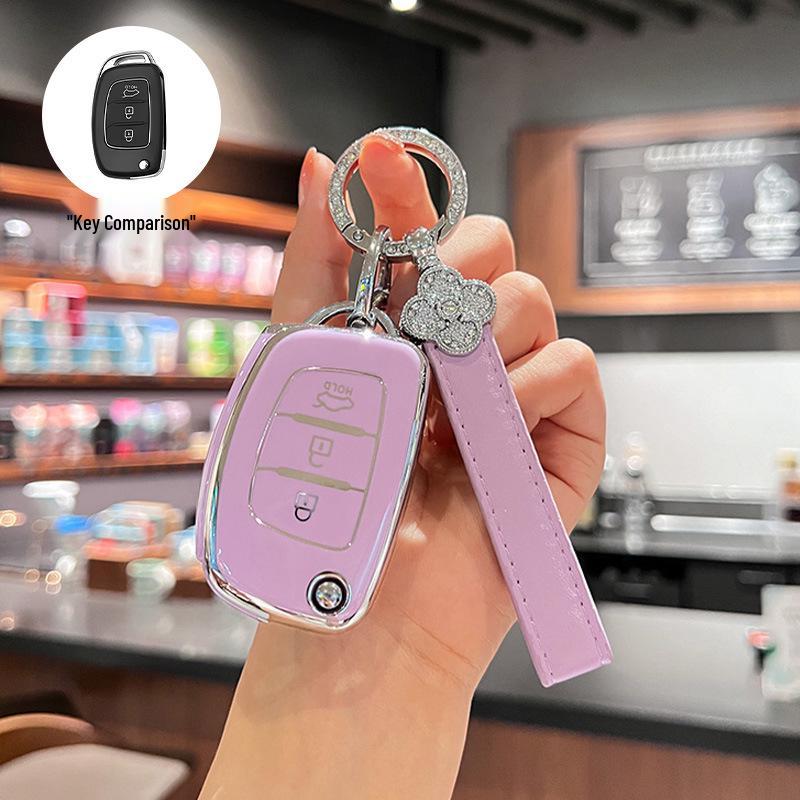 Hyundai Schlüsselhülle für ix35, Langdong, Lingdong, Mingtu, Elantra, ix25, Reina, Santa Fe, Fiesta