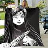 Junji Ito Tomie Kawakami Ghost Soft Plush Blanket,Flannel Blanket Throw Blanket for Living Room Bedroom Bed Sofa Picnic Cover