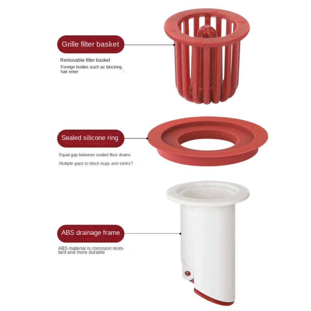 Sewer Deodorant Floor Drain Core Corrosion Resistance Drain Filter  Bathroom