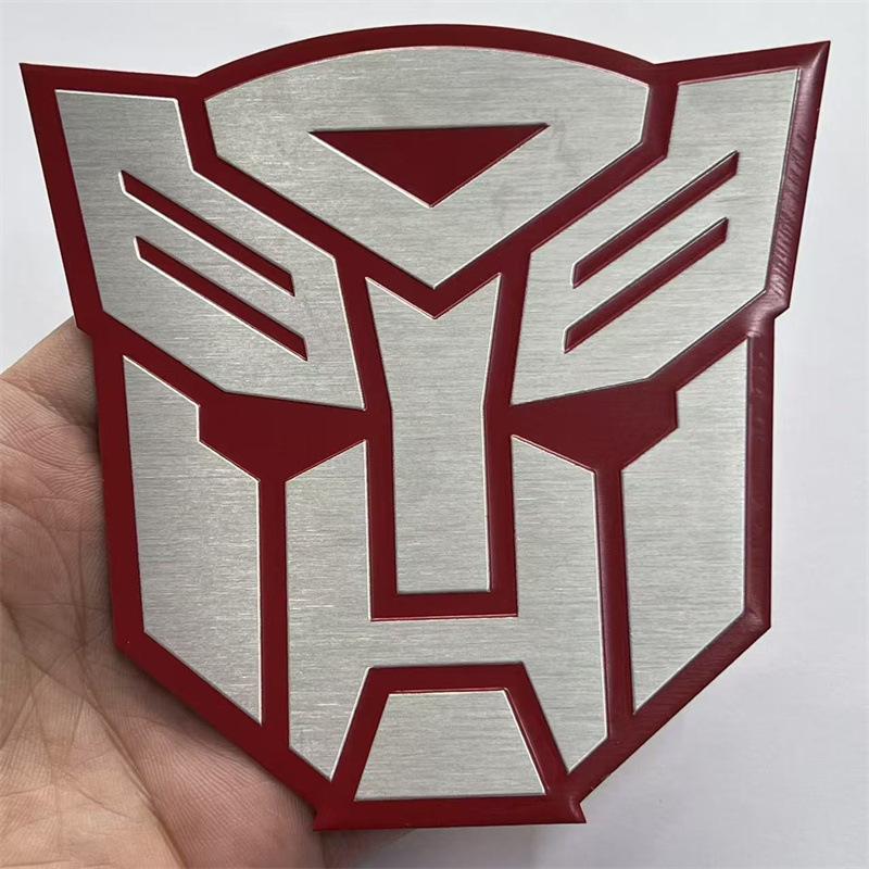 New 3D Car Stickers For Transformer Badge Decepticon Emblem Tail Decal Cool Autobots Logo Car Styling Motorcycle Car Accessories