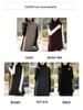 Korean Style Half-High Neck Fleece Knit Vest for Women – Autumn Winter, Loose Mid-Length Sleeveless Sweater