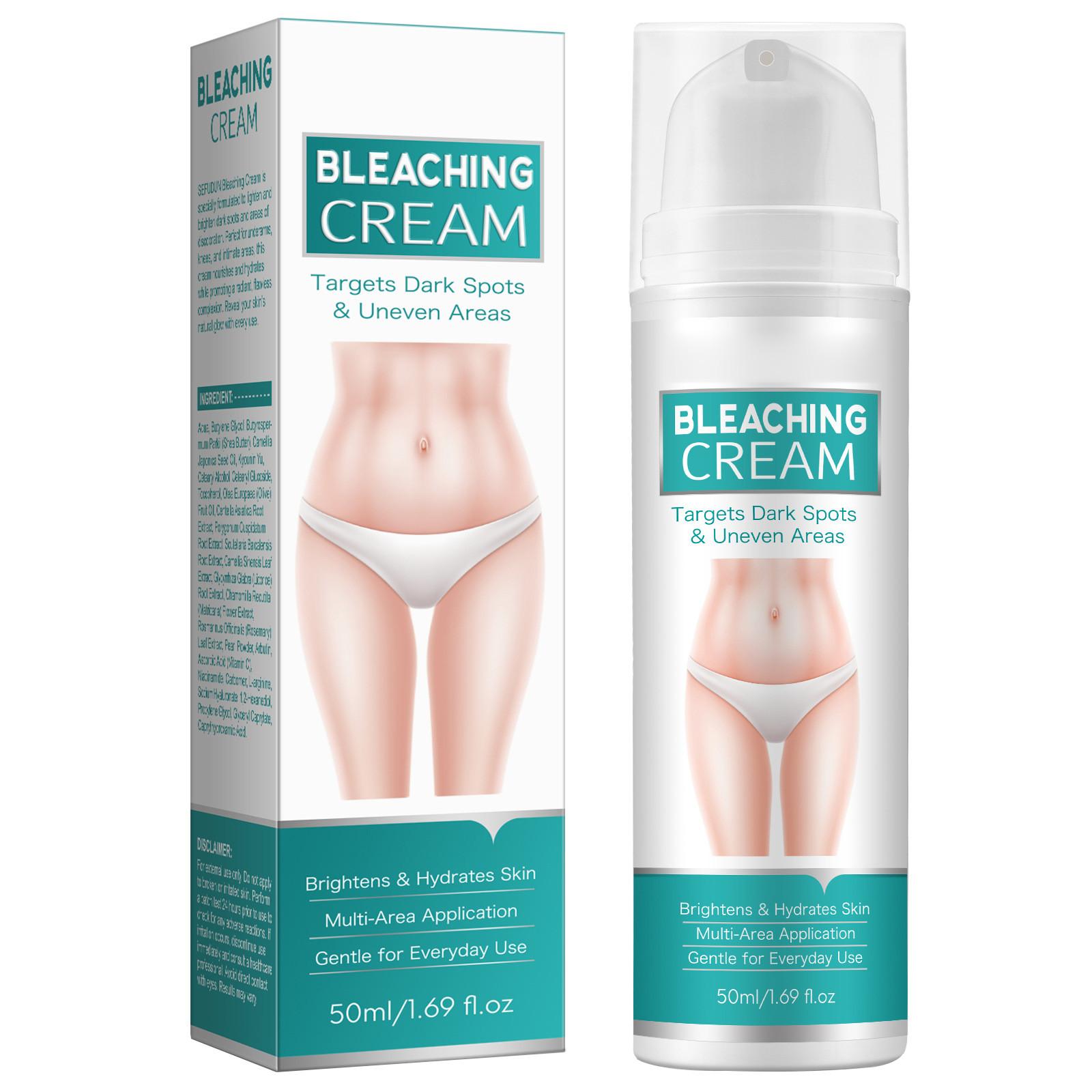 

Крем для отбеливания интимных частей тела 50 мл Увлажняющий и отбеливающий крем для интимных частей тела подмышек и коленей