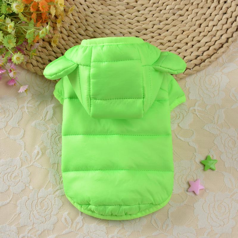 

Зимняя куртка для собак, ветрозащитная теплая рождественская одежда для домашних животных, для маленьких и средних собак, кошек, пальто для щенков, йоркширского чихуахуа, бульдога, одежда M