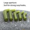 30x Carp Fishing Accessories Hook Kickers Line Aligner Size S/M/L/XL/XXL Fit For Shank Hook 1/2/4/6/8/10 Hair Rigs Tackle