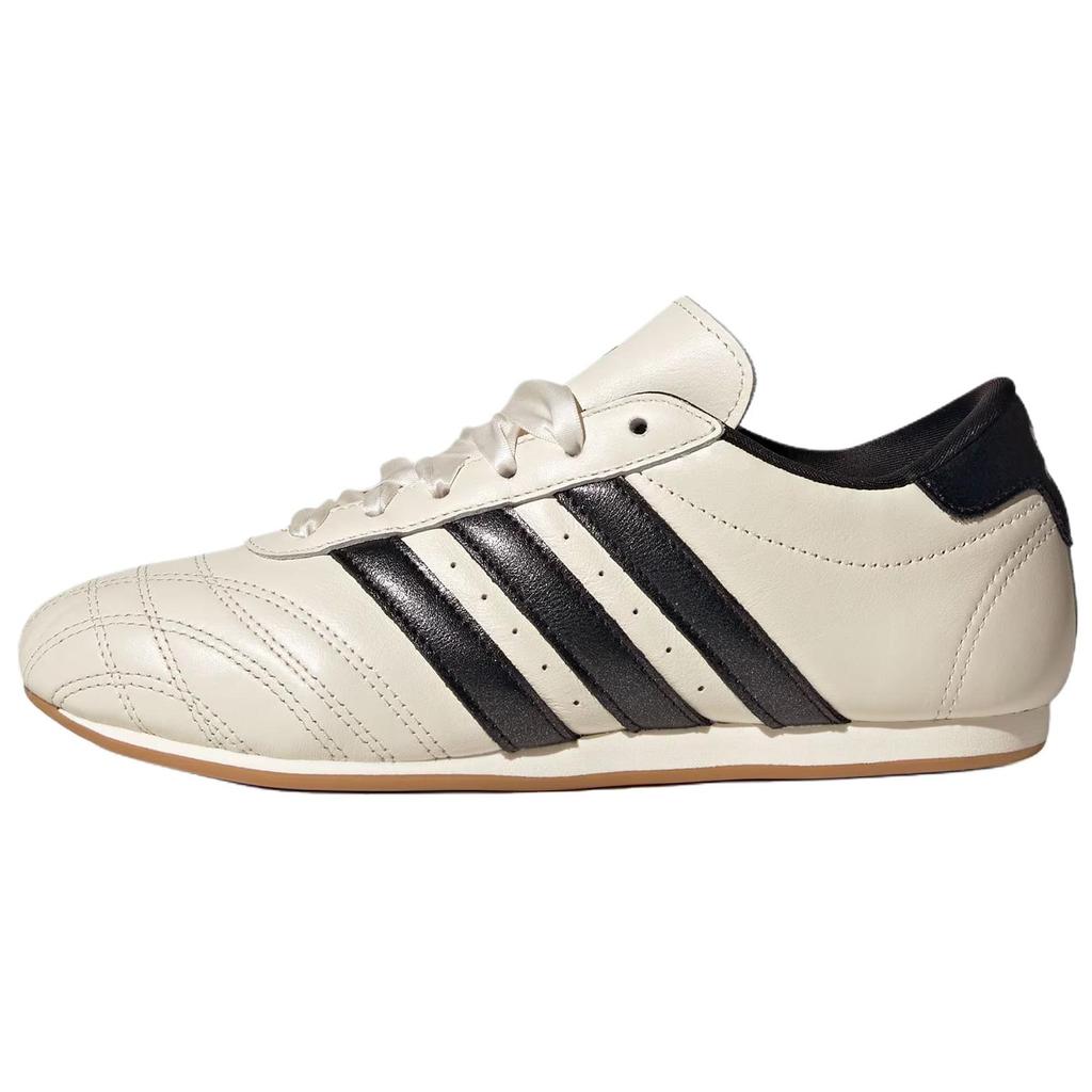 Adidas Originals Taekwondo Lace Shoes Soft Comfortable Non-Slip Durable Low-Top Training Shoes Women Shoes White Black JS1616