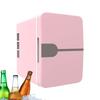 Portable Car Refrigerator 6L Thermal and Cool Fridge 12V DC 220V AC Camping Refrigerator Car Cooler Warmer for Driving Travel
