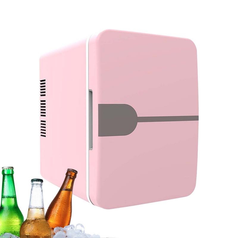 Portable Car Refrigerator 6L Thermal and Cool Fridge 12V DC 220V AC Camping Refrigerator Car Cooler Warmer for Driving Travel