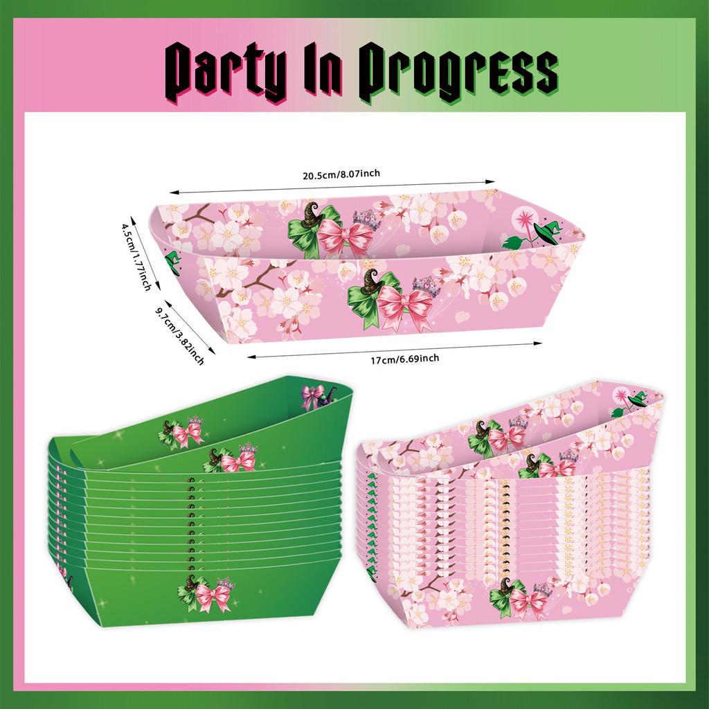 Wiedźma Dziecięce Party Jedzenie Pudełko na Przekąski Kreskówkowa Dekoracja na Święta i Wydarzenia