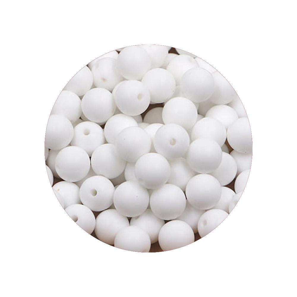 Kovict 9MM 40-80Pcs Round Silicone Bead 9MM Food Grade For Jewelry Making DIY Bracelet Pacifier Chain Accessories