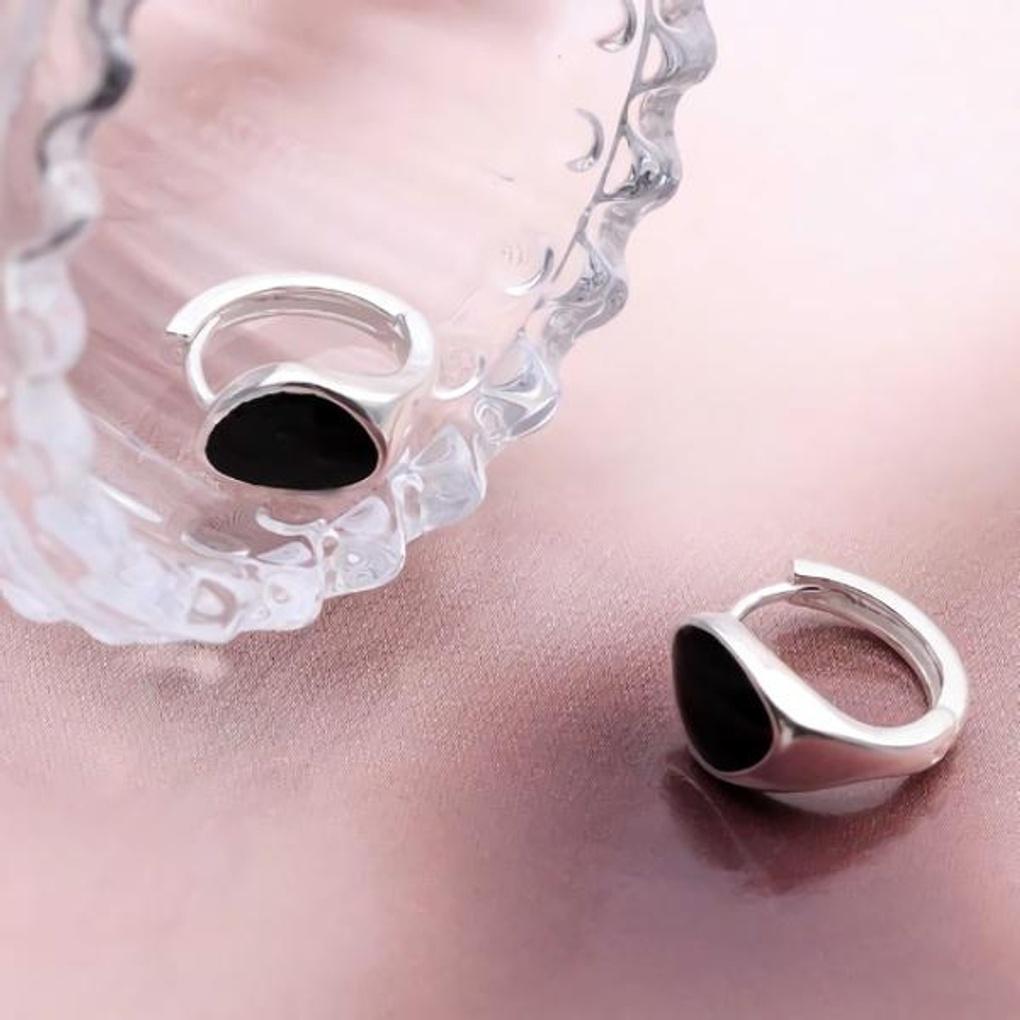 Women's Accessories Black Epoch One-Touch Earrings