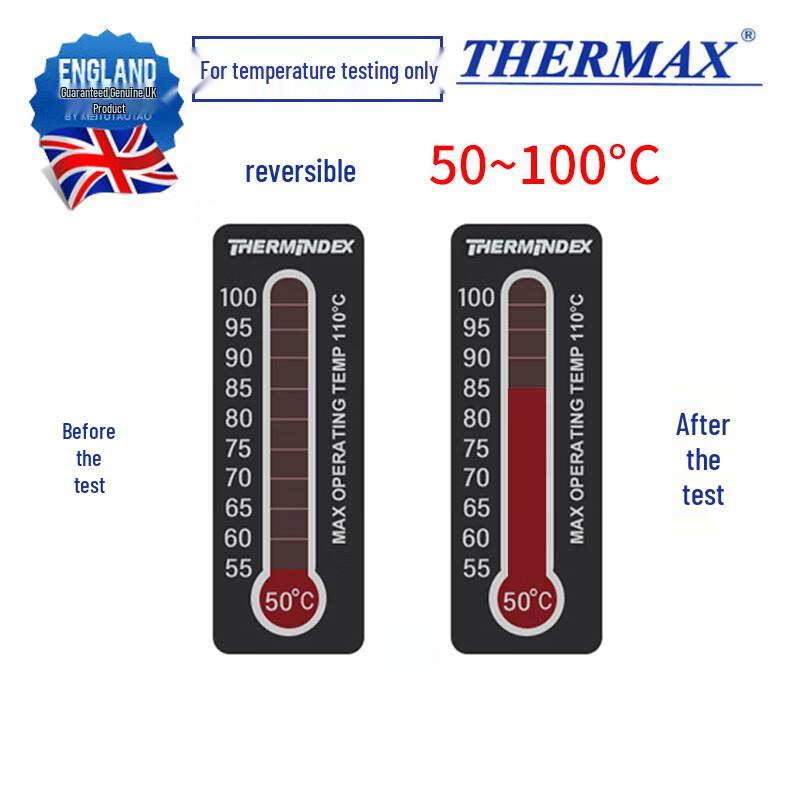 THERMAX UK Importovaný laboratorní teplotní testovací papír (CN verze)